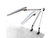 New FourL FL 1400 LED Stand Desk Lamp Fixed Clamp Type For Office Study White