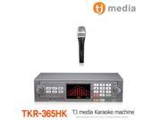 TJ Media TKR 365HK Home Party Korea Karaoke Singing Machine 500GB HDD 1 Wireless Mic
