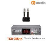 TJ Media TKR 365HK Home Party Korea Karaoke Singing Machine 500GB HDD 2 Wireless Mic