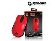 STEELSERIES KINZU V3 Optical 4 Buttons Gaming Performance Mouse *Red