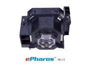 ePharos ELPLP42 V13H010L42 High Quality Projector Replacement Compatible bulb with Generic housing for EPSON PowerLite 822p 83c 400W 410W 822 822p 83 83V ;EPS