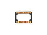 USMC Motorcycle Plastic License Plate Frame Free Screw Caps Included