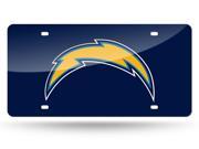 San Diego Chargers Laser License Plate