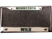 Minnesota Wild Chrome License Plate Frame