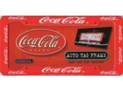Coca Cola Plastic License Plate Frame