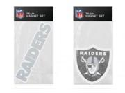 Oakland Raiders Team Magnet Set