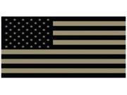 Subdued American Flag Photo License Plate