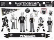 Pittsburgh Penguins Family Spirit Decal Set