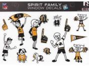 Pittsburgh Steelers Family Spirit Decal Set