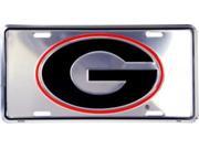 Georgia Bulldogs Anodized License Plate