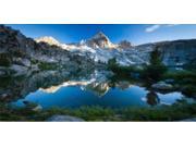 Mountain Lake Scene Photo License Plate Free Personalization on this Plate