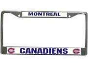 Montreal Canadiens Chrome License Plate Frame