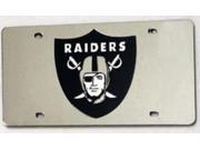 Oakland Raiders Laser License Plate