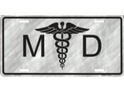 MD Medical Doctor Metal License Plate