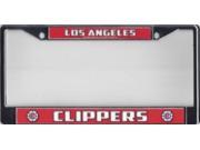 Los Angeles Clippers Chrome License Plate Frame Free Screw Caps with this Frame