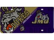 JMU James Madison Dukes Metal License Plate