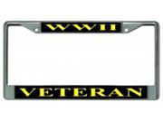 World War 2 Veteran Photo License Plate Frame