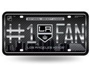 Los Angeles Kings 1 Fan Metal License Plate