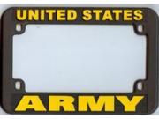 Army Vinyl License Plate Frame Free Screw Caps with this Frame