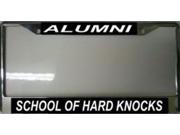 School Of Hard Knocks Alumni Photo License Frame. Free Screw Caps Included