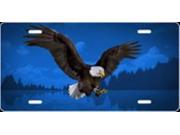 Eagle Blue Airbrush License Plate Free Names on this Air Brush