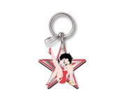 Betty Boop Star Enamel Key Chain