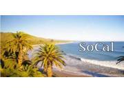 SoCal Beach Scene Photo License Plate Free Personalization on this Plate
