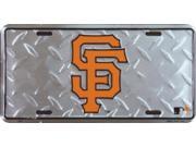 San Francisco Giants Diamond License Plate San Francisco Giants Diamond License Plate