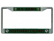 U.S. Army Lieutenant Colonel Chrome Frame