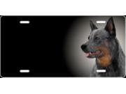 Blue Heeler Airbrush License Plate Free Personalization on this Air Brush