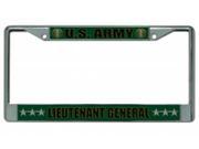 U.S. Army Lieutenant General Chrome Frame