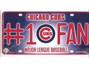 Chicago Cubs 1 Fan License Plate