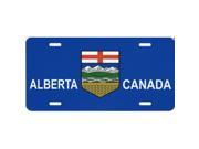 Alberta Canada Flag Photo License Plate