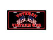 Veteran Vietnam War License Plate
