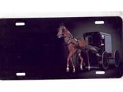 Horse and Carriage License Plate Free Personalization on this plate
