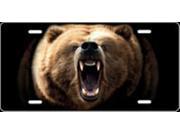 Grizzly Airbrush License Plate Free Personalization on this Air Brush