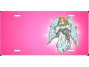 Angel Pink License Plate Free Personalization on this Plate