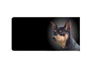 Miniature Pinscher License Plate Free Personalization on this Plate