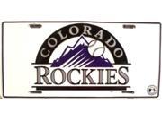 Colorado Rockies License Plate