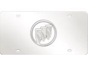 Buick Clear Logo Stainless Steel License Plate
