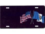 American Guatemala Flags Offset Airbrush License Plate Free Names on Air Brush