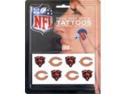 Chicago Bears 8 PC Peel and Stick Tattoo Set