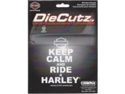 Harley Davidson Keep Calm Decal