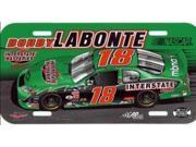 Bobby Labonte 18 NASCAR Plastic License Plate