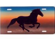 Full Color Mustang License Plate Free Personalization on this Plate