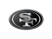 San Francisco 49ers NFL Metal Auto Emblem