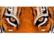 Tiger Eyes Airbrush License Plate Free Names on this Air Brush
