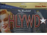 Marilyn Monroe HLYWD License Plate