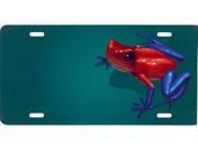 Dart Frog on Green Airbrush License Plate Free Personalization on Air Brush