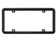 Two Classic Lite Black License Plate Frames